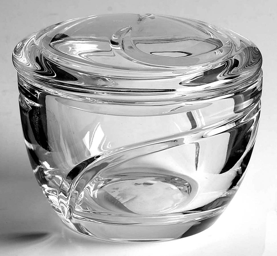 Siren Trinket Box with Lid by Waterford Crystal-1