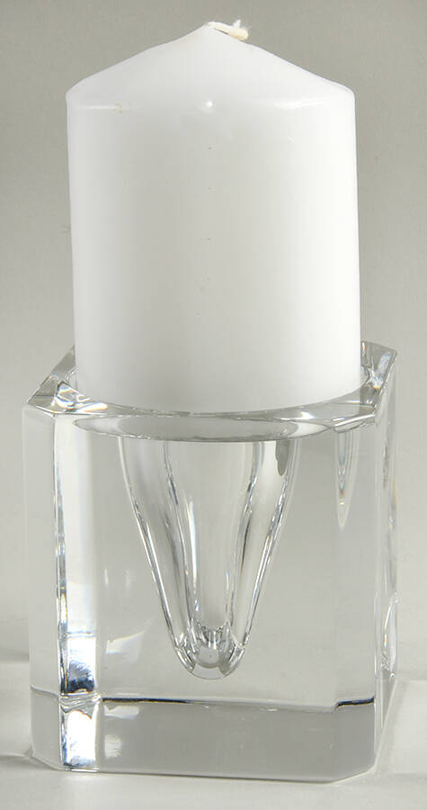Spire 3" Pillar Candleholder by Waterford Crystal-1