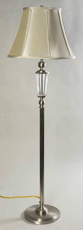 Spire 60" Floor Lamp & Shade by Waterford Crystal-1