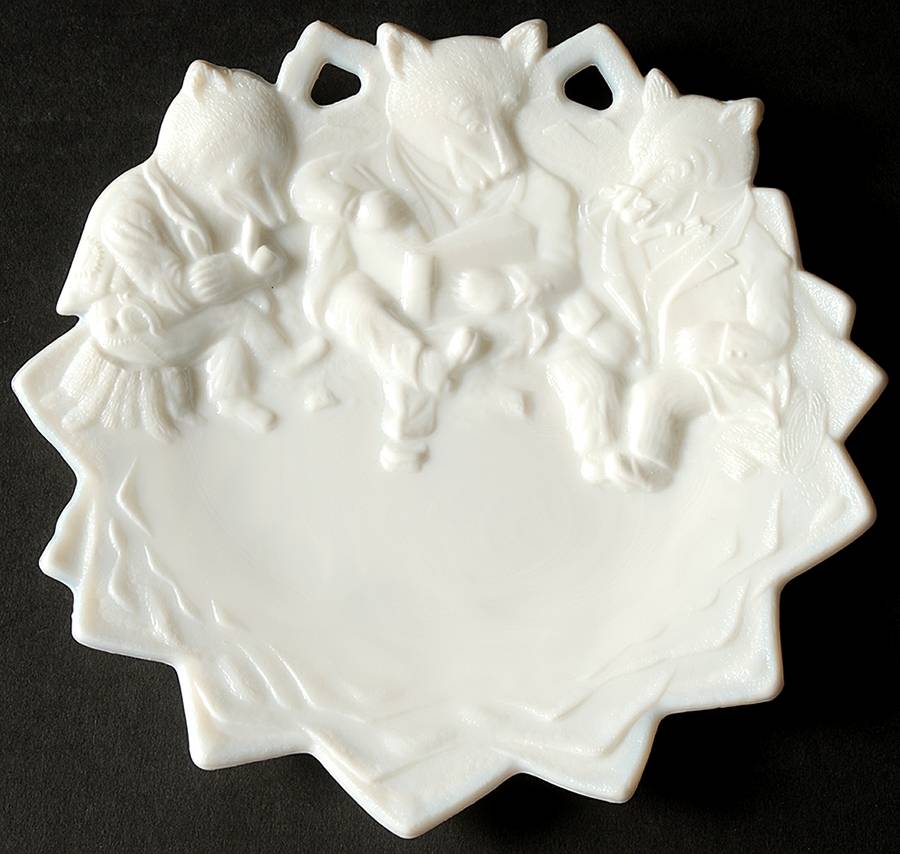 Animals & Figurines 7" Bears Plate by Westmoreland-1