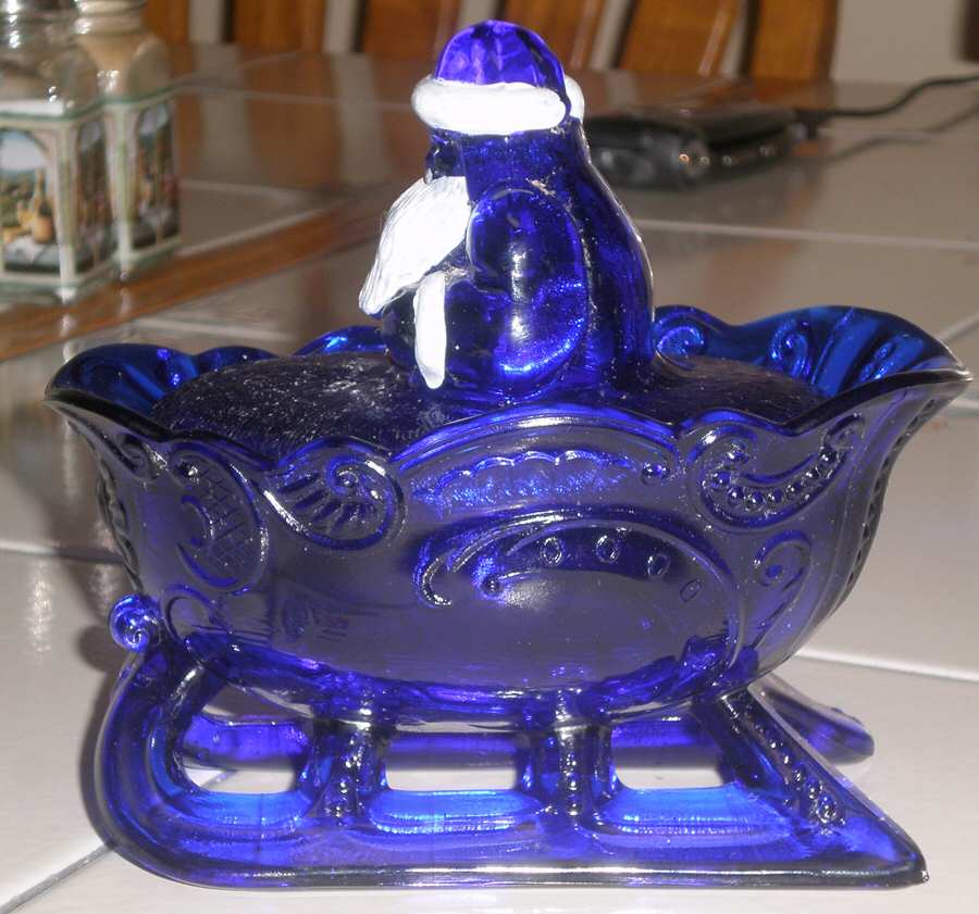 Animals & Figurines #1872 Santa on Sleigh by Westmoreland-1