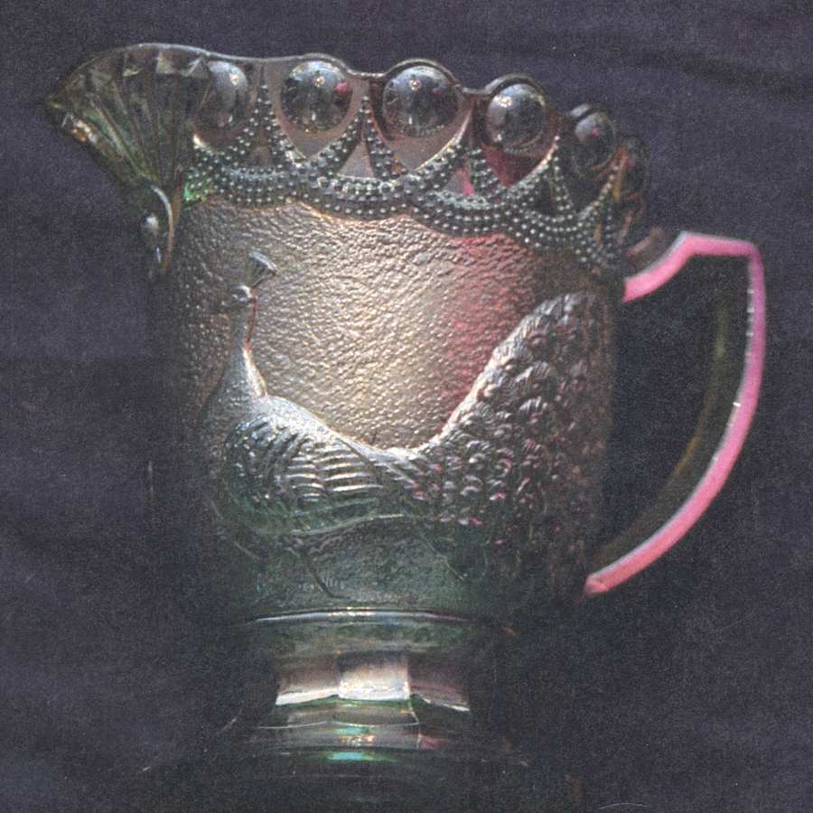 Animals & Figurines Peacock Creamer No Lid by Westmoreland-1