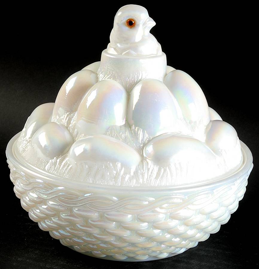 Animals & Figurines Chick & Egg Pile on Nest by Westmoreland-1