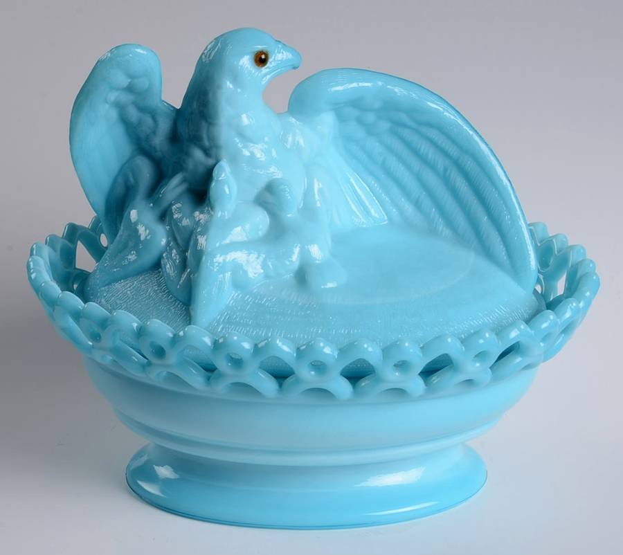 Animals & Figurines Eagle Box & Lid by Westmoreland-1