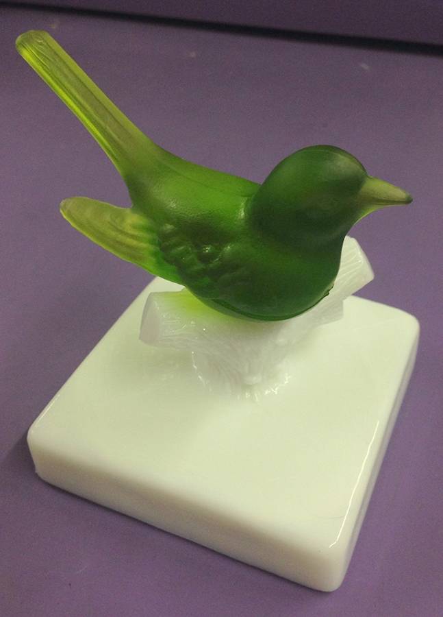 Animals & Figurines #WR-2 Wren Bird on White Perch by Westmoreland-1