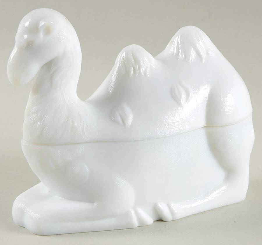 Animals & Figurines #CM-1 Camel with Lid by Westmoreland-1