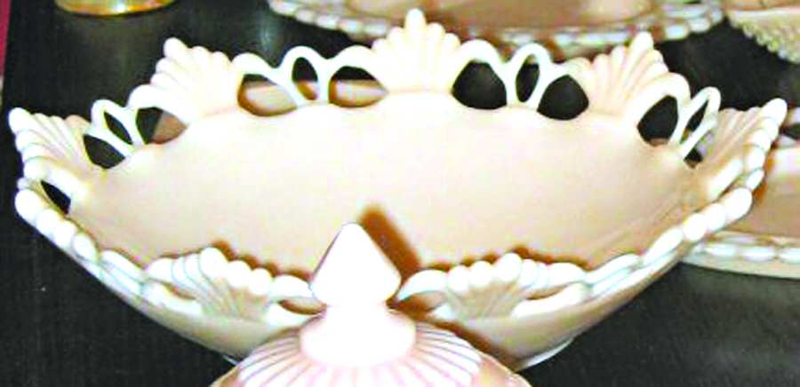 Ring and Petal Almond Flared Bowl by Westmoreland-1