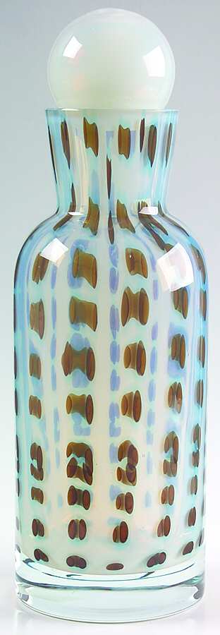 Evolution (Opal & Amber) Decanter & Stopper by Waterford Crystal-1
