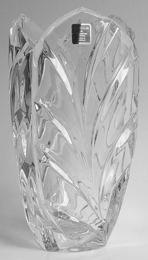 Palma 9" Flower Vase by Waterford Crystal-1
