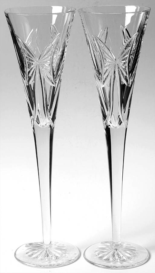 Waterford Wishes (Set of 2) Fluted Champagne by Waterford Crystal-1