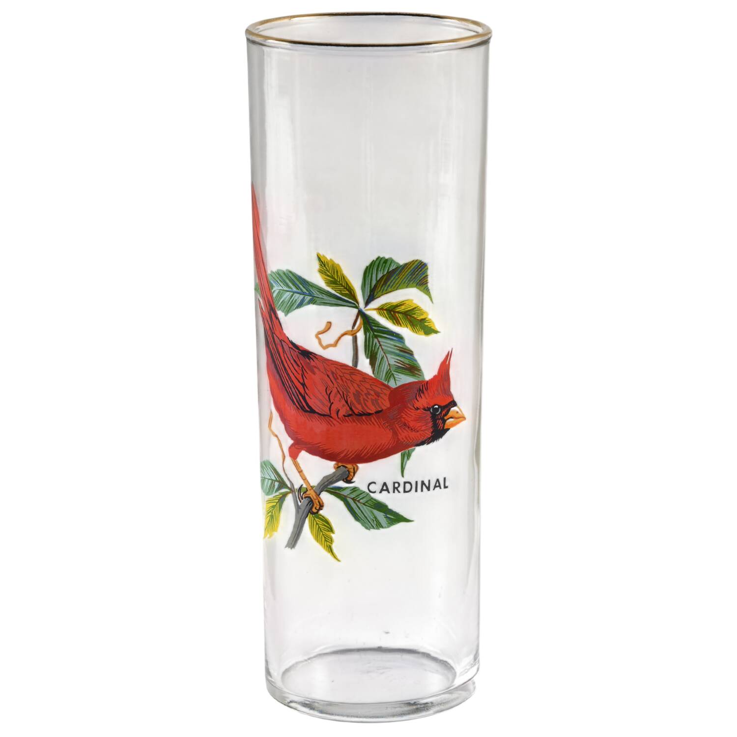 American Songbirds 12 Oz Flat Tumbler by West Virginia Glass Specialty-1