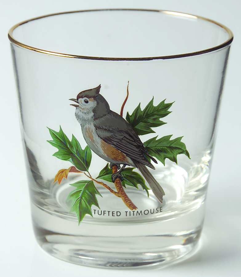 American Songbirds 8 Oz Flat Tumbler by West Virginia Glass Specialty-1