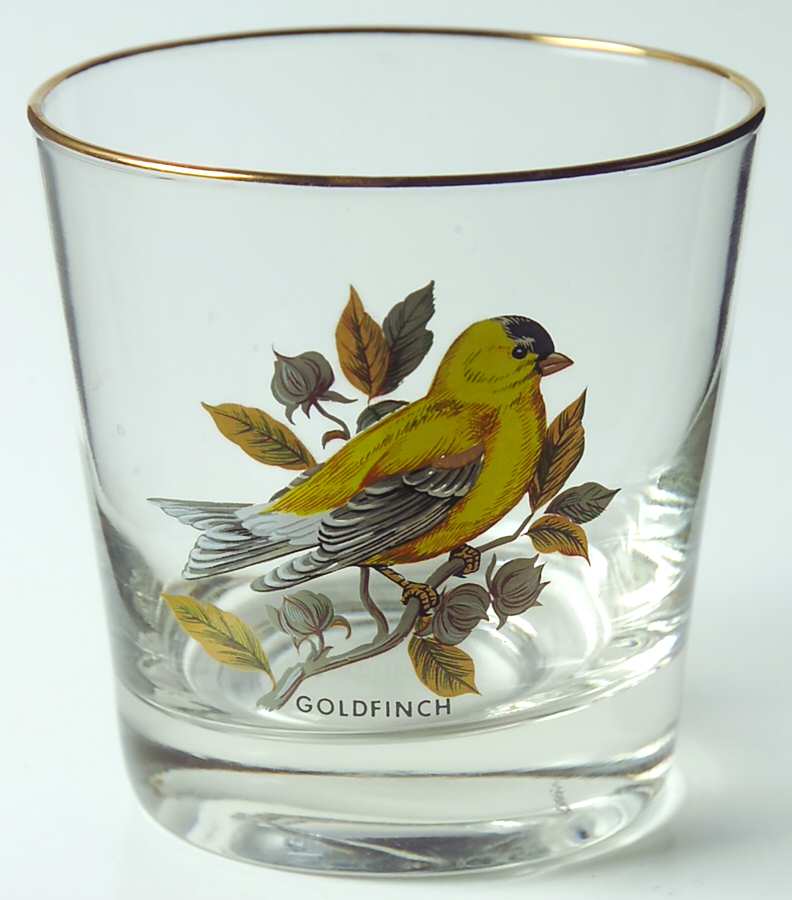 American Songbirds 8 Oz Flat Tumbler by West Virginia Glass Specialty-1