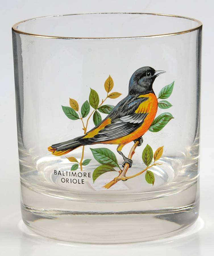 American Songbirds Old Fashioned by West Virginia Glass Specialty-1