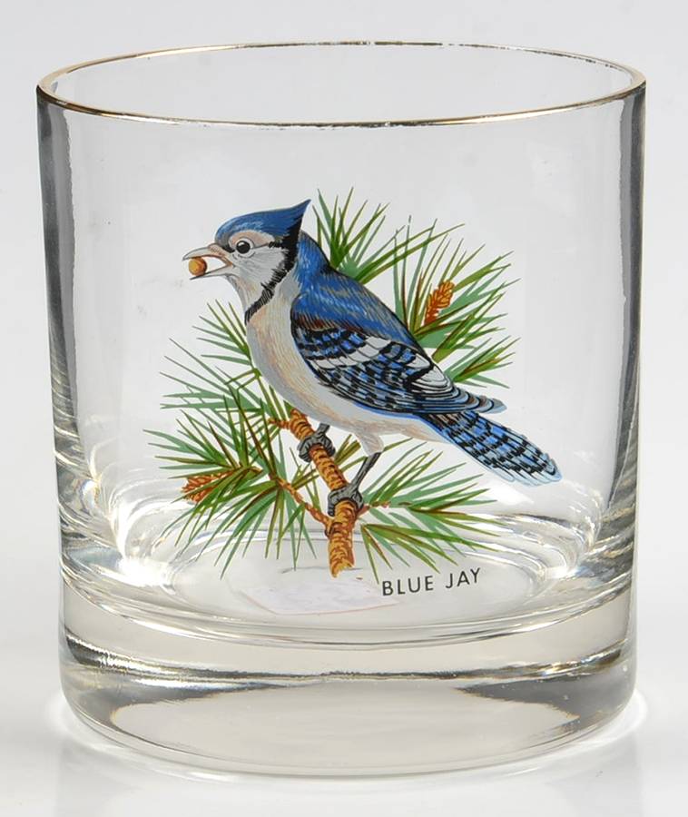 American Songbirds Old Fashioned by West Virginia Glass Specialty-1