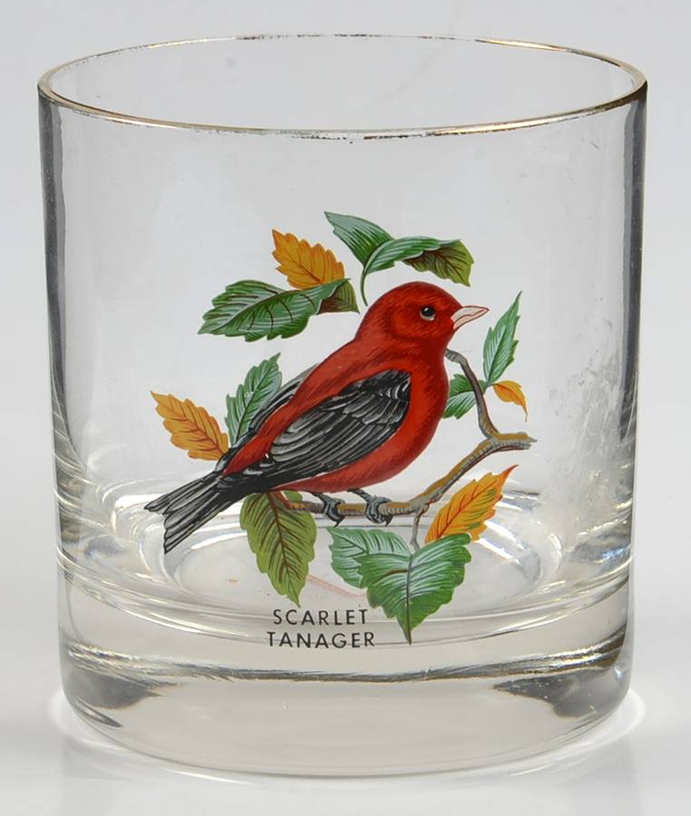 American Songbirds Old Fashioned by West Virginia Glass Specialty-1