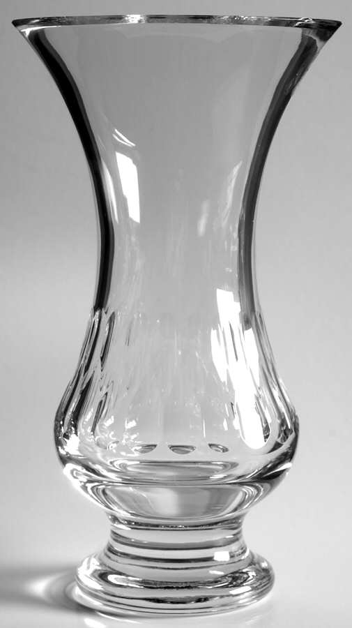 Presage 9" Flower Vase by Waterford Crystal-1