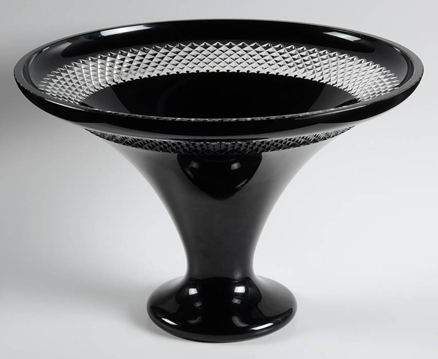 Black Cut 12" Centerpiece by Waterford Crystal-1