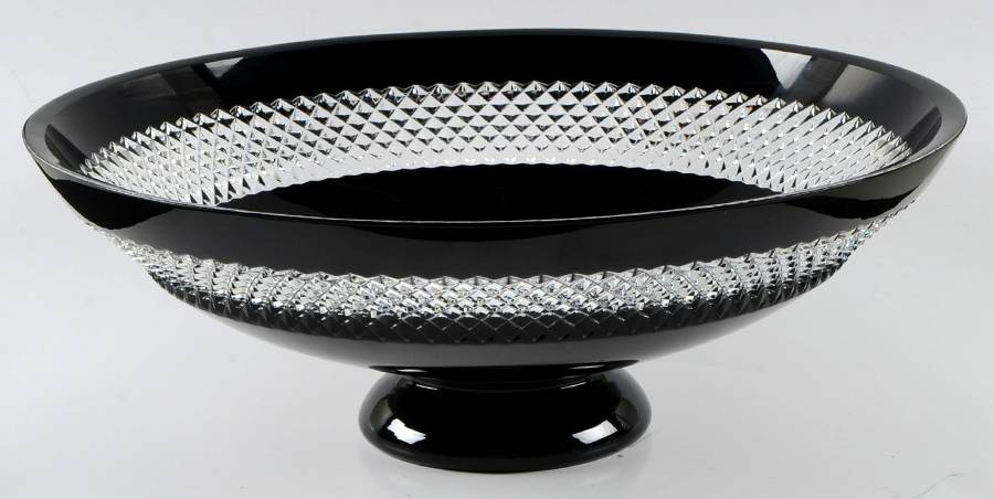 Black Cut 13" Centerpiece by Waterford Crystal-1