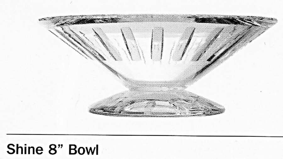 Shine 8" Footed Bowl by Waterford Crystal-1