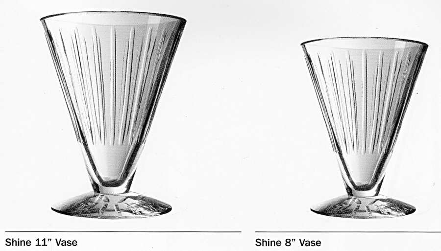 Shine 11" Footed Vase by Waterford Crystal-1