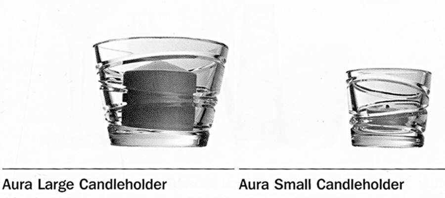 Aura Votive Candleholder by Waterford Crystal-1