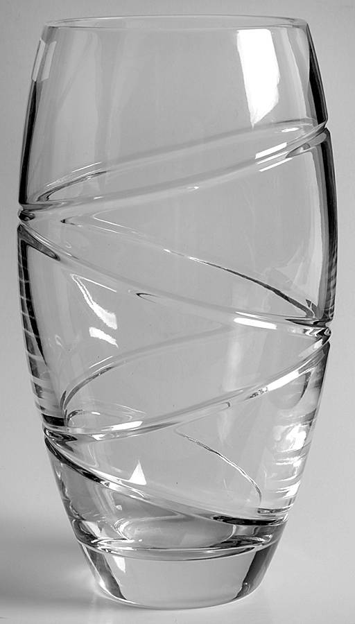 Aura 10" Flower Vase by Waterford Crystal-1
