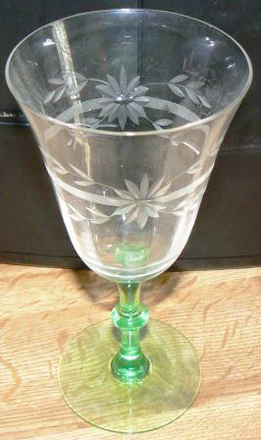 905-2 (Clear Bowl) Water Goblet by Weston-1