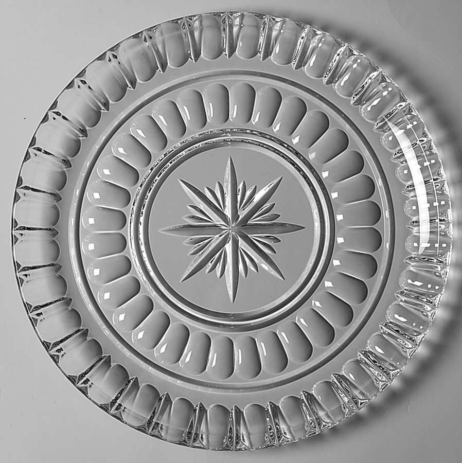 Grafton Street Cake Plate by Waterford Crystal-1