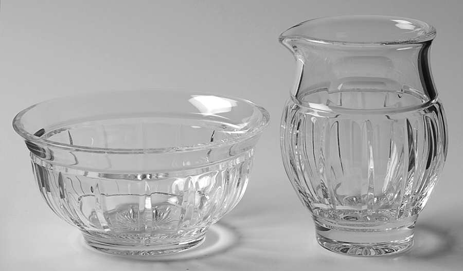 Grafton Street Creamer & Open Sugar Set by Waterford Crystal-1