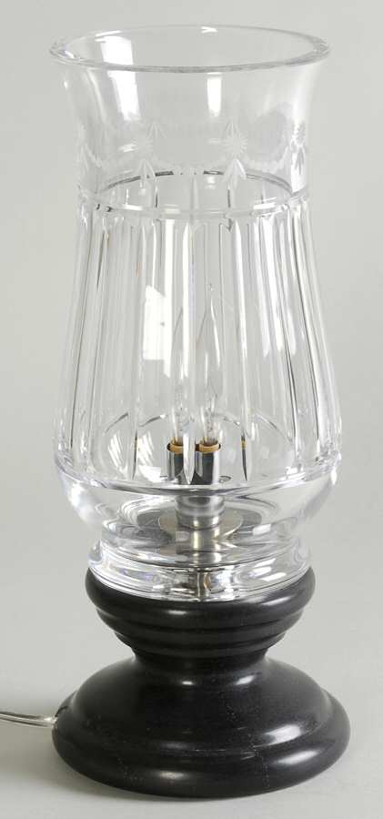 Grafton Street 1 Piece Electric Hurricane Lamp by Waterford Crystal-1