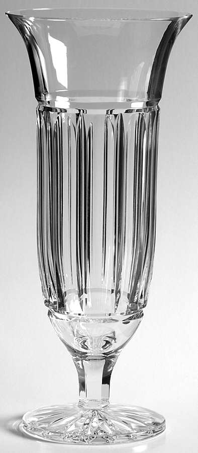 Grafton Street 9" Footed Vase by Waterford Crystal-1