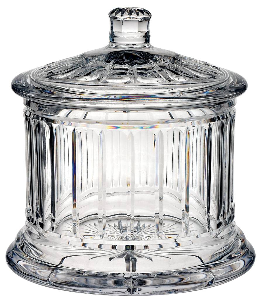 Grafton Street Large Canister & Lid by Waterford Crystal-1