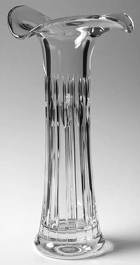 Ballet 11" Ruffled Vase by Waterford Crystal-1