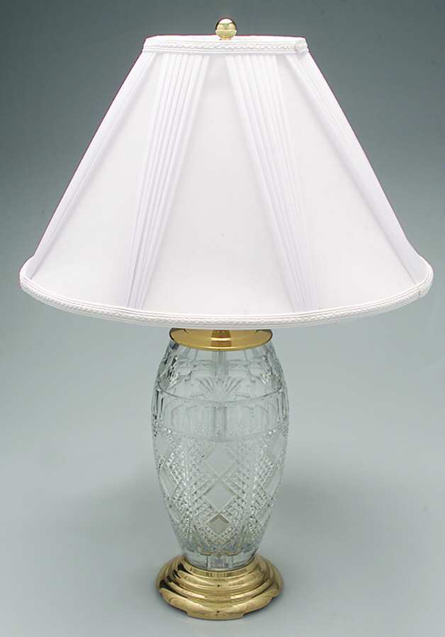 Charlotte Lamps Shade for 30" Electric Lamp by Waterford Crystal-1