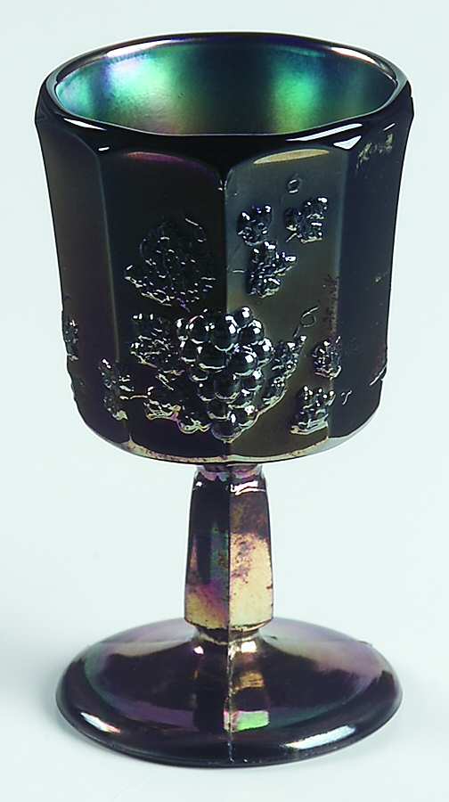 Paneled Grape Purple (Carnival) Wine Glass by Westmoreland-1