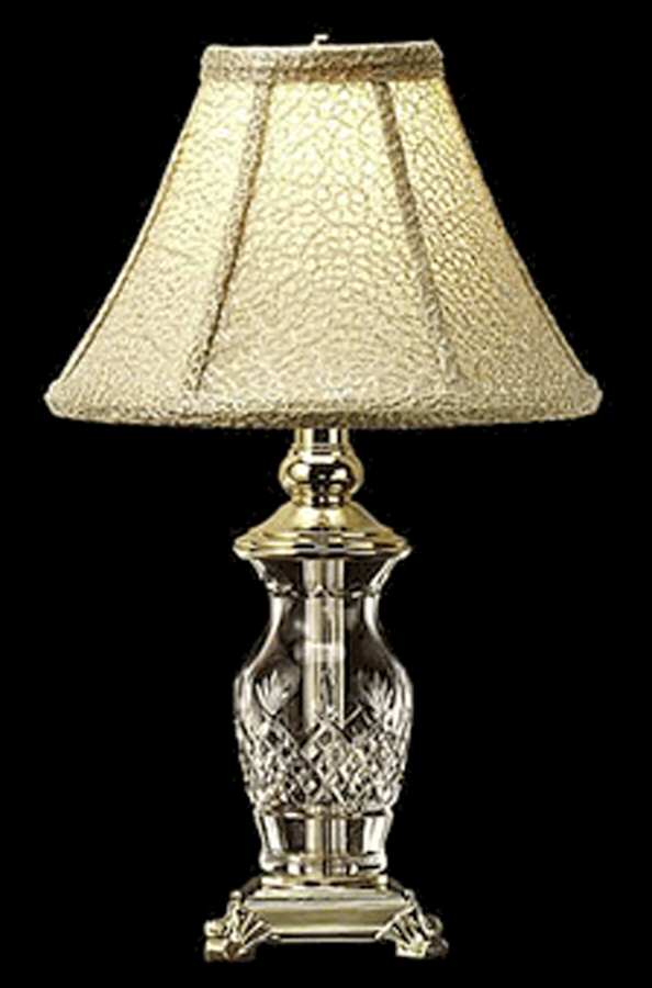 Killarney 16" Electric Lamp & Shade by Waterford Crystal-1