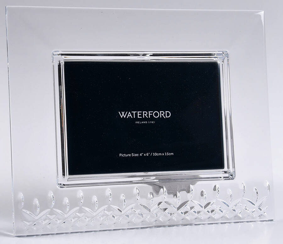 Lismore Essence Frame-Holds 4" X 6" Photo by Waterford Crystal-1