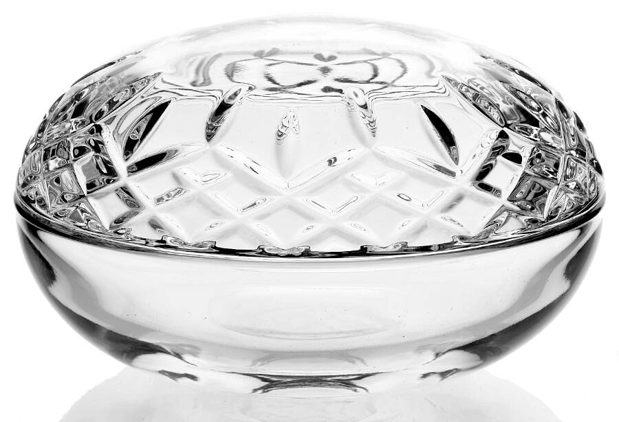 Lismore Essence Round Box & Lid by Waterford Crystal-1