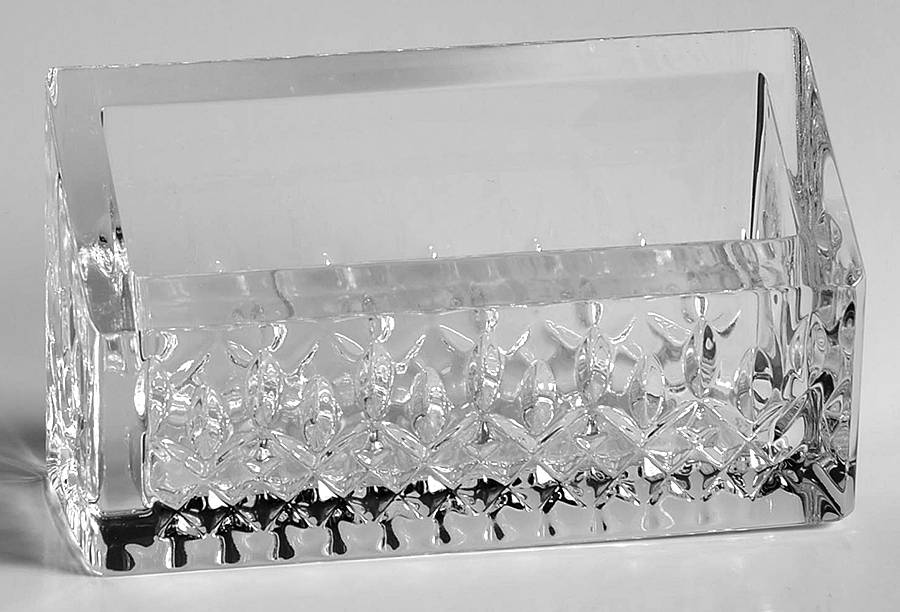 Lismore Essence Business Card Holder by Waterford Crystal-1
