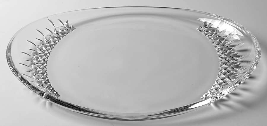 Lismore Essence 14" Oval Platter by Waterford Crystal-1