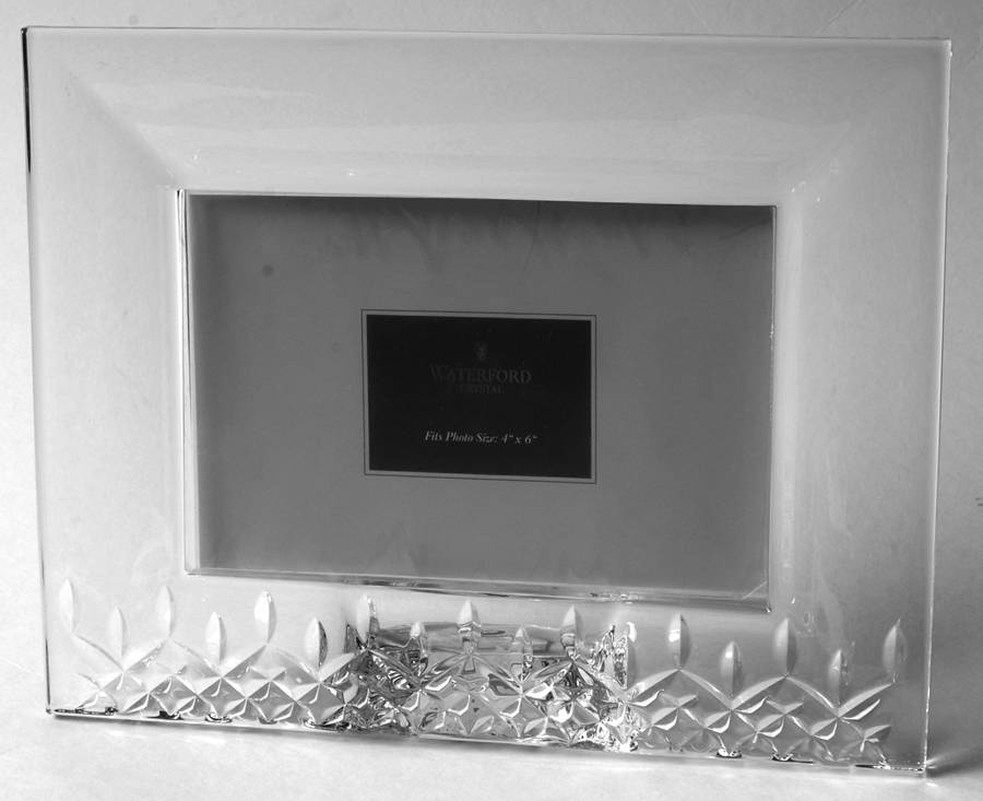 Lismore Essence Frame-Holds 4" X 6" Photo by Waterford Crystal-1