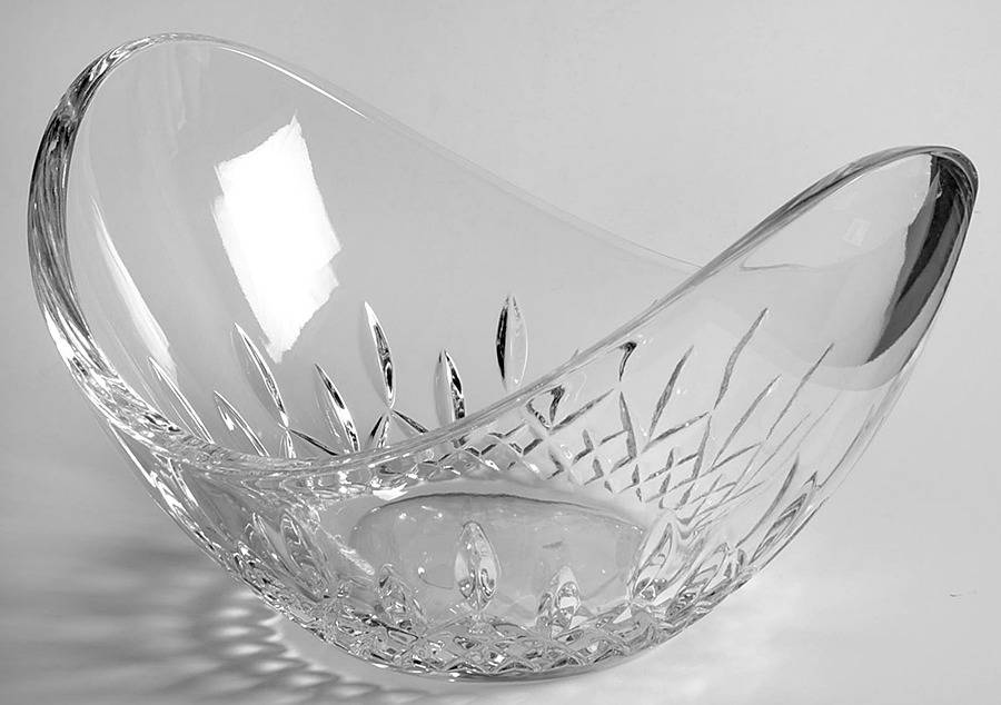 Lismore Essence 8" Ellipse Bowl by Waterford Crystal-1
