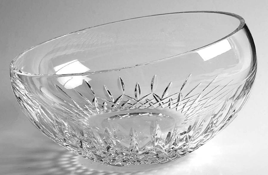 Lismore Essence 8" Angled Bowl by Waterford Crystal-1