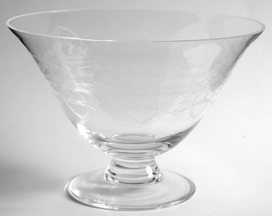 Floral Garland 10" Round Footed Flared Bowl by Wedgwood-1