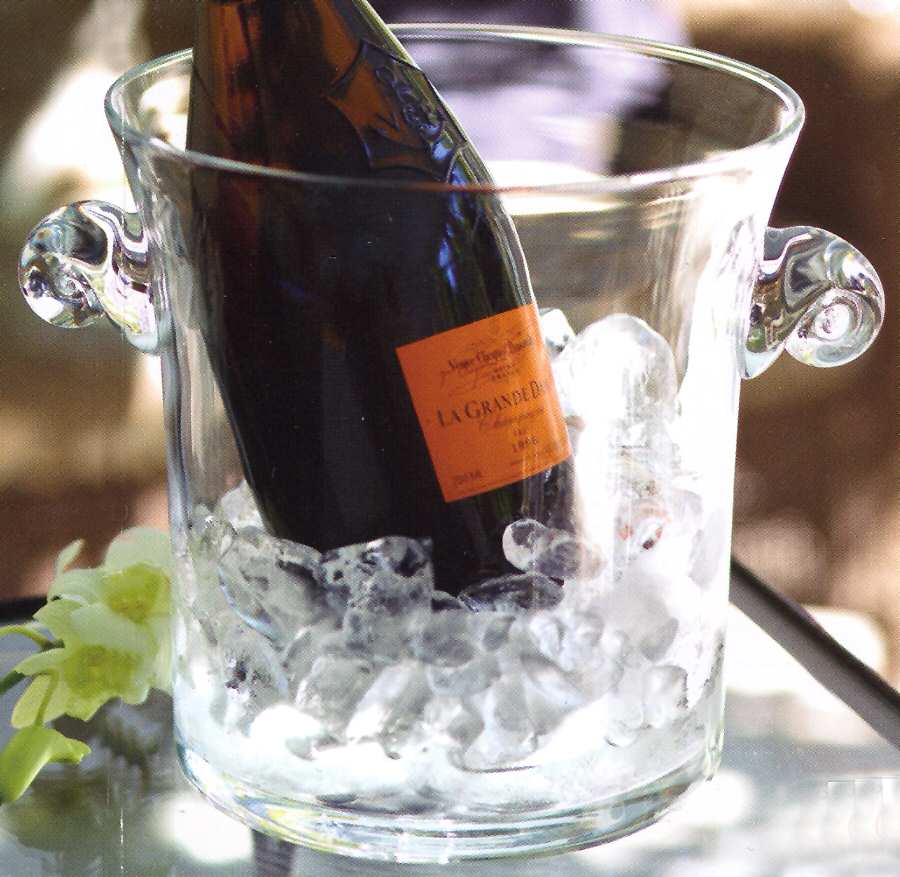 Vintage Garden Ice Bucket by Waterford Crystal-1
