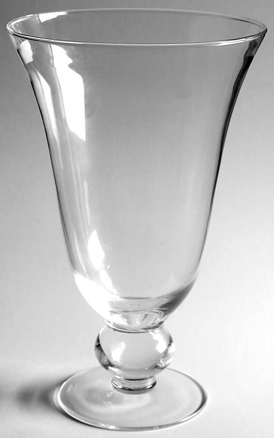 Vintage Garden 9" Footed Vase by Waterford Crystal-1