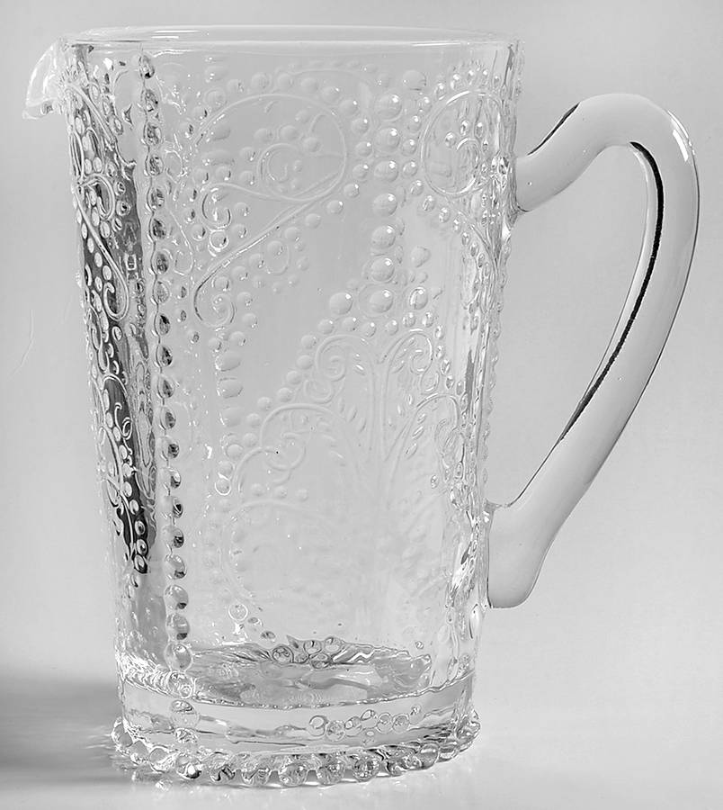 Laurel Tree Clear 40 Oz Pitcher by Waterford Crystal-1