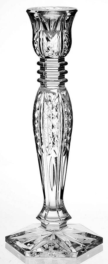 Bethany 10" Tall Single Light Candlestick by Waterford Crystal-1
