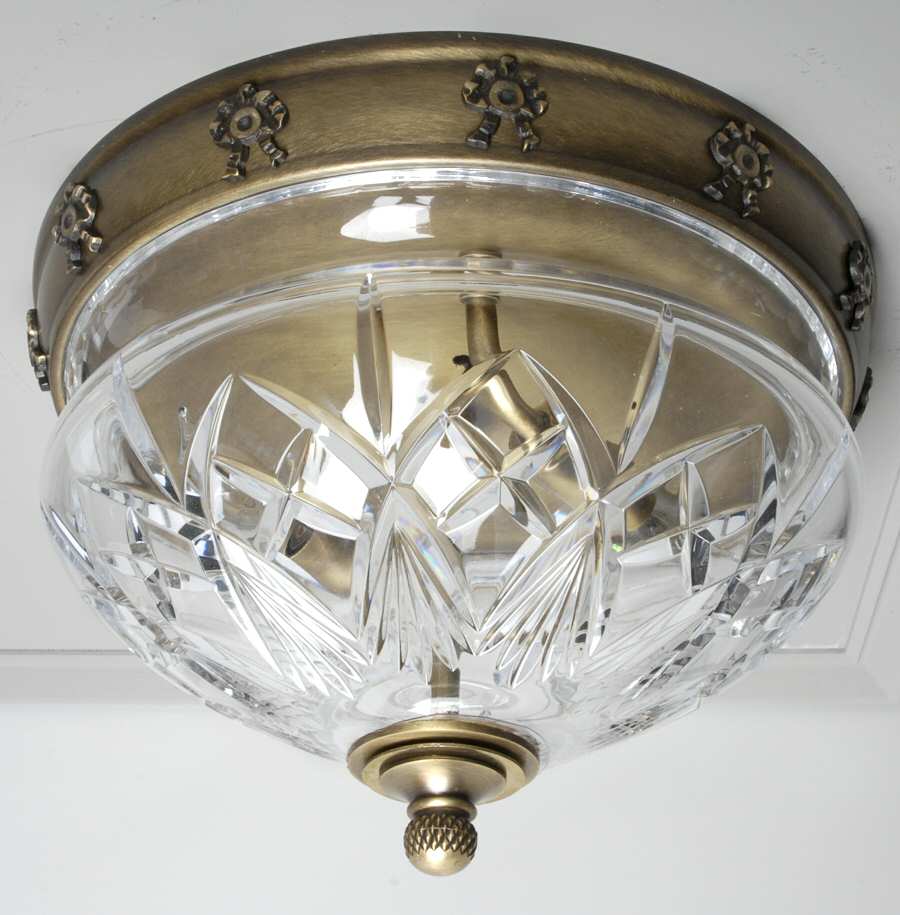 Ennis Flush Mount Ceiling Lamp by Waterford Crystal-1